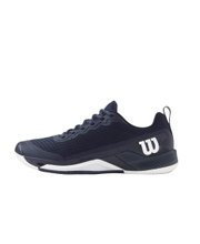 Wilson Tennis Shoes Rush Pro 4.5 Allcourt (Stability) 2025 navy blue Men's